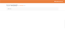 Tablet Screenshot of borwood.com